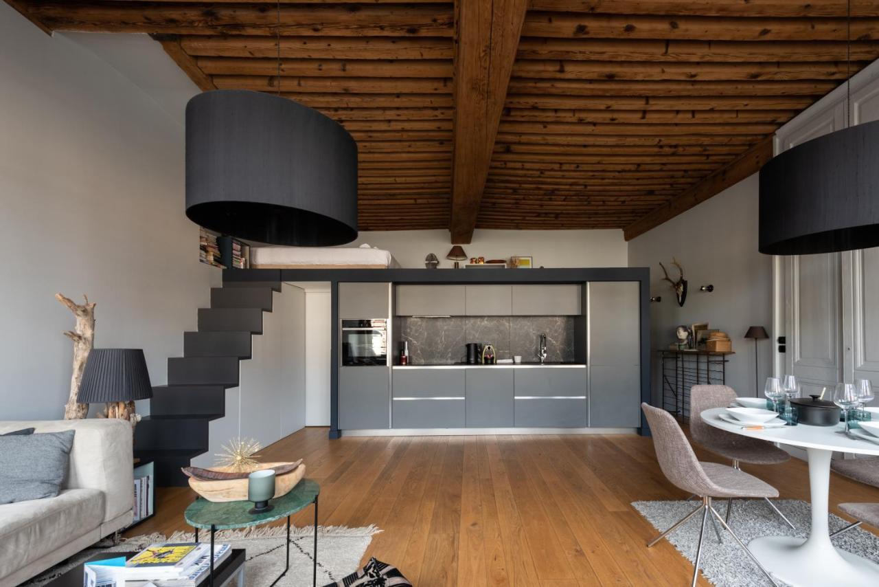 Le Loft Ethnic - Avec Jolie Vue Sur La Saone Apartamento Lyon Exterior foto